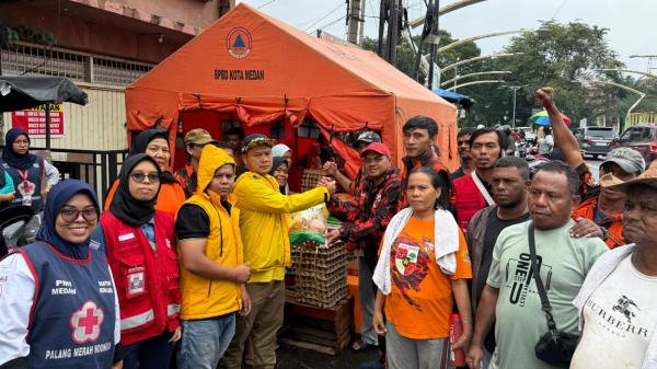 Banjir Sumut: Golkar Beri Bantuan Sembako dan Evakuasi di Medan hingga Daerah