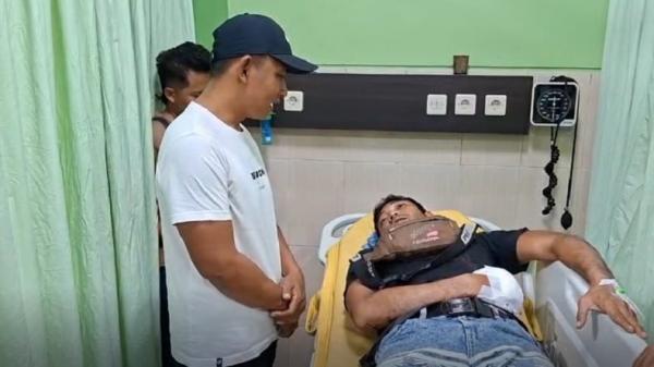 Tegur Knalpot Brong, Warga Ngawi Dibacok Parang hingga Luka Parah