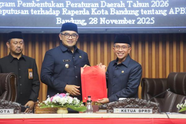 APBD Kota Bandung 2026 Prioritaskan Infrastruktur, Pengelolaan Sampah dan Layanan Dasar
