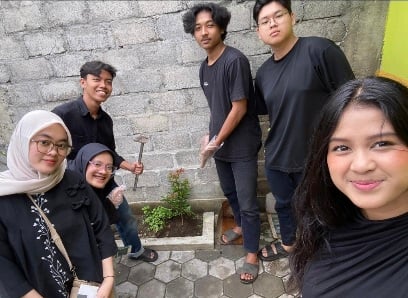 Mahasiswa UNY Galakkan Penghijauan Lewat Psikoedukasi dan Penanaman Pohon di Sleman