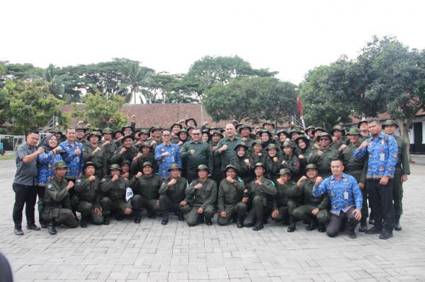 ASN Kemenkum Digembleng di Markas TNI, Jateng Kirim Peserta Terbanyak