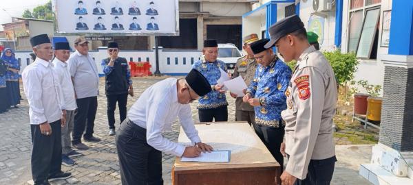 Jelang Pilkades Serentak, Tujuh Desa di Tukdana Sepakat Jaga Kondusivitas Lewat Deklarasi Damai