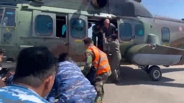 Respons Gercep TNI AU, Evakuasi Ibu Hamil Korban Bencana Banjir Longsor Aceh