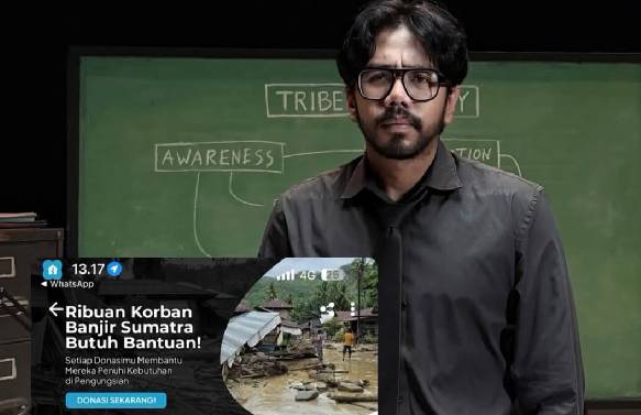 Mengejutkan, Open Donasi Korban Banjir Sumatera Ferry Irwandi Terkumpul Rp10,3 Miliar