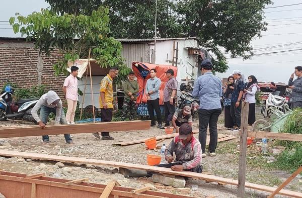 Pembangunan Gerai KDMP Tawangsari Sidoarjo Dikebut, Kemenkeu Pastikan Progres Sesuai Rencana