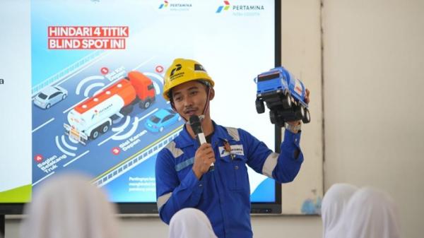 Patra Logistik Edukasi Keselamatan Anak di Wilayah Fuel Terminal Bandung