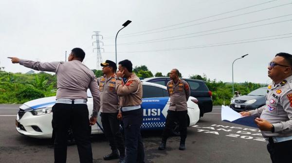 Jelang Nataru, Kapolres Cek Langsung Kondisi Titik Jalur Rawan Macet