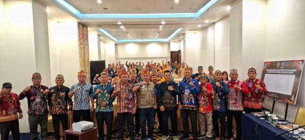 BNN Kalteng dan Dewan Adat Dayak Sepakat Perkuat Peradilan Adat untuk Perangi Narkoba