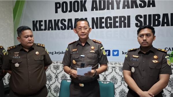 BREAKING NEWS Ketua Gapoktan Ditahan Kejari Subang, Diduga Korupsi Dana Bantuan Tani Rp620 Juta