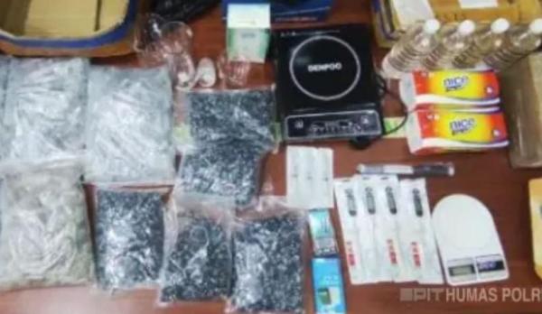 Bareskrim Gerebek Laboratorium Rahasia Vape Obat Bius Etomidate di Medan, Jaringan Malaysia Dicokok