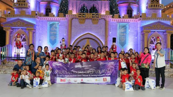 Natal Penuh Kebersamaan, Mal Hadirkan Kegiatan Spesial untuk Anak Panti Asuhan