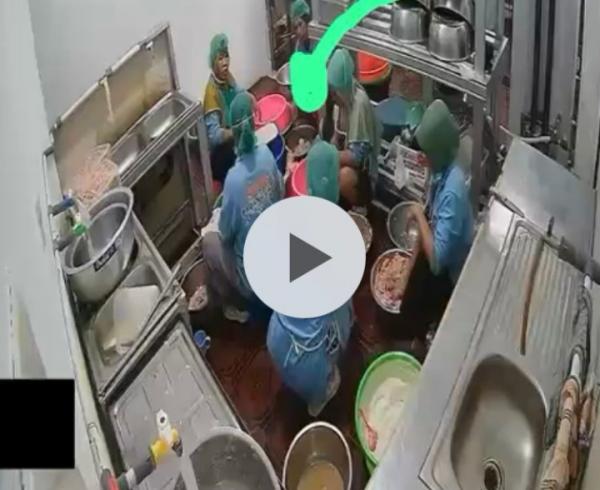 Aksinya Terekam CCTV, Petugas Dapur SPPG Padang Jaya Diberhentikan oleh Pengelola