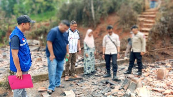 Rumah di Limbangan Ludes Terbakar, Uang BLT Kesra Ikut Hangus