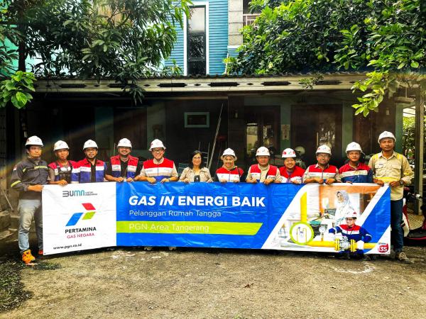 PGN Check! 118 Cluster Tangsel Sudah Gas-In, Puri Bintaro dan Kucica Jadi Penutup Tahun