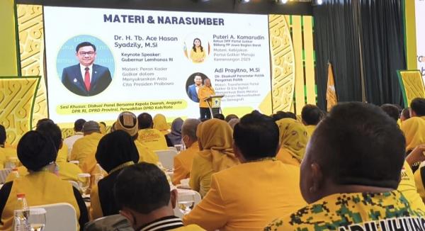 Ace Hasan Beri Atensi Khusus Garut, Program Kepala Daerah Wajib Transparan