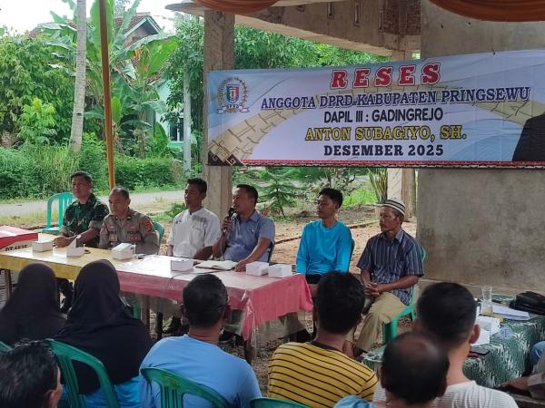 Hasil Reses DPRD Pringsewu di Pekon Mataram, Jalan Rusak dan DBD Jadi Aspirasi Utama