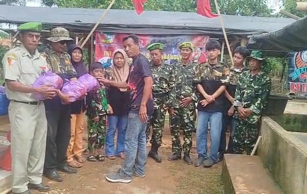 Intel Kodim 0424 Tanggamus Gelar Bakti Sosial dan Mancing Mania Sambut Hari Juang Kartika