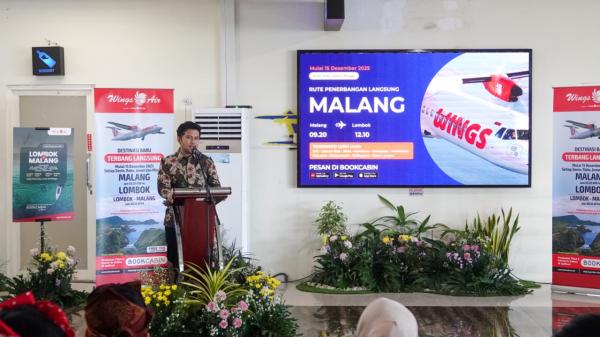 Penerbangan Malang–Lombok Mulai Beroperasi