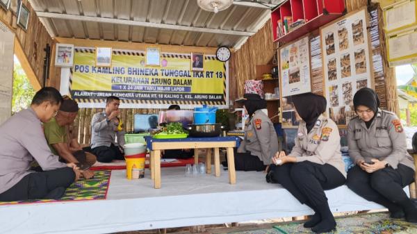 Juara Polres, Pos Kamling Bhineka Tunggal Ika Arung Dalam Tantang Lomba Tingkat Polda Babel