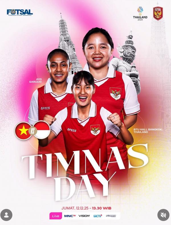 Dua Putri NTT Antar Timnas Futsal Putri Indonesia Tembus Final SEA Games 2025
