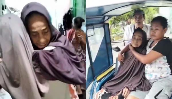 Kisah Pilu Nenek Wahbah di Makassar, Digotong ke Kantor Kelurahan Demi Ambil Bantuan Sembako