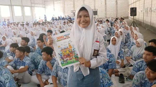 Jelang HKSN, Pelajar SMAN 1 Sumberlawang Sragen Gaungkan Gerakan Anti Bullying