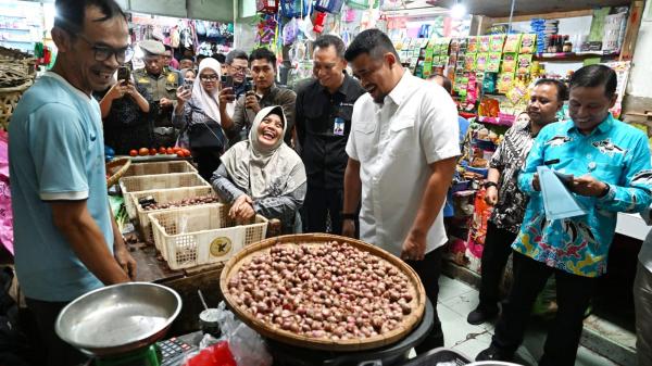 Bobby Nasution Jamin Stok Pangan di Sumut Aman Jelang Natal dan Tahun Baru