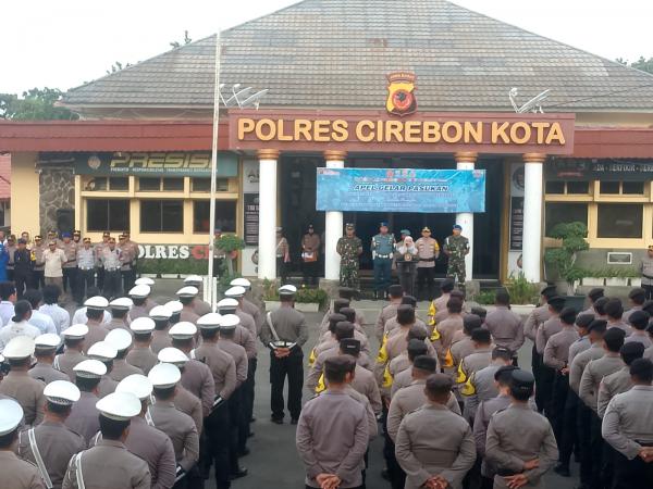 Polres Cirebon Kota Siaga Nataru, 450 Personel Diterjunkan