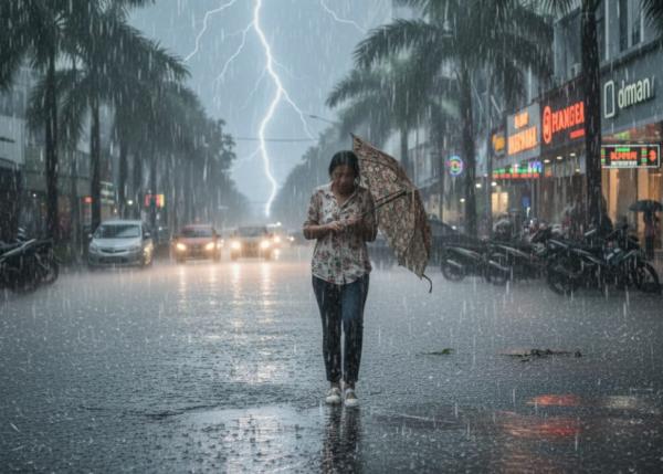 Waspada! BMKG Peringatkan Potensi Cuaca Ekstrem Selama Natal 2025 dan Tahun Baru 2026