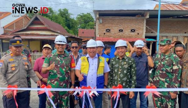 DPRD Takalar Dorong Infrastruktur, Jalan Poros Sapangjang-Bontoloe Diresmikan