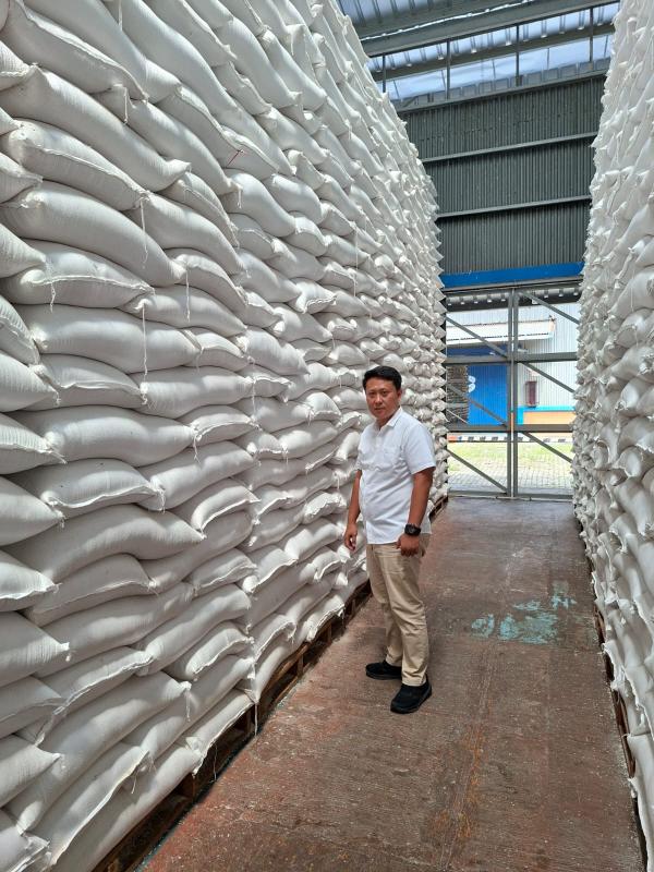 Bulog Lampung Selatan Pastikan Stok Pangan Cukup Hingga Ramadan, Harga Stabil