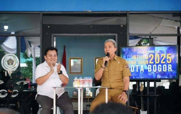 Refleksi Akhir Tahun PWI Kota Bogor 2025, Wali Kota Dedie Rachim Paparkan Rencana Trem hingga PSEL