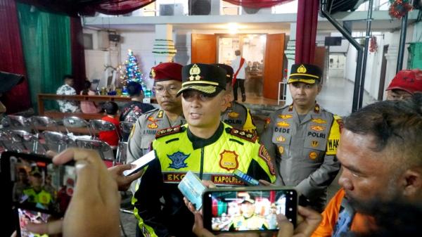 Polres Cirebon Kota Jamin Ibadah Natal 2025 Aman, Fokus Berlanjut ke Pengamanan Tahun Baru