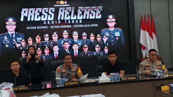 Kriminalitas di Karawang Turun pada 2025, Total Kasus Menyusut dari 1.640 Jadi 1.330