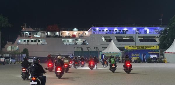 Pasca Puncak Natal, Arus Penyeberangan di Pelabuhan Ciwandan Mulai Landai