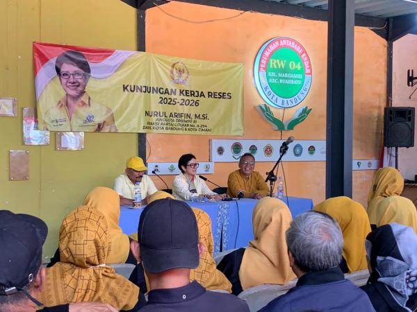 Dengar Curhatan Ibu-ibu di Bandung, Nurul Arifin Bawa Isu Stunting hingga MBG ke Meja DPR RI