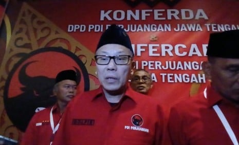 Diwarnai Walk Out Dolfie Othniel Frederic Palit Resmi Pimpin DPD PDIP Jateng
