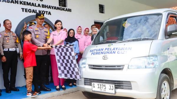 SPPG Polres Tegal Kota Resmi Beroperasi, Sediakan 1.143 Porsi Makanan Bergizi Setiap Hari