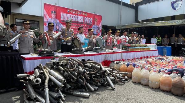 Kriminalitas hingga Kecelakaan Naik, Ini Catatan Polres Lamongan 2025