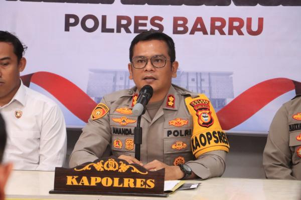 Polres Barru: Pencurian Masih Jadi Ancaman Utama Selama 2025
