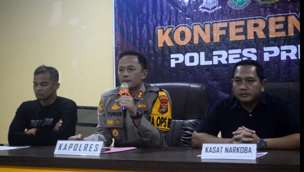 82 Kasus Narkoba Diungkap Sepanjang 2025, Polres Pringsewu Fokus Cegah Bandar Masuk