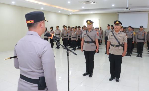 Sertijab, AKP I Dewa Gede Wirantika Resmi Jabat Kapolsek Sukoharjo Kota