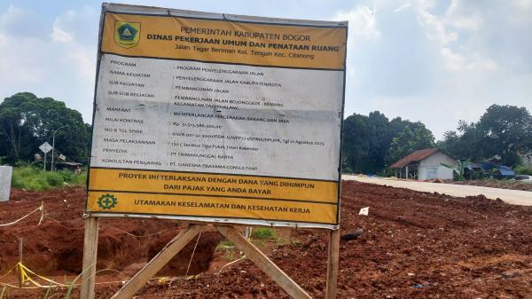 Klaim Ada Anggaran di Kas Daerah, Ternyata Pemkab Bogor Hanya Prioritaskan Proyek Selesai 100 Persen