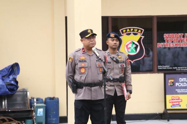 Refleksi Awal Tahun, Wakapolda Papua Ingatkan Jajaran Responsif terhadap Kritik Publik