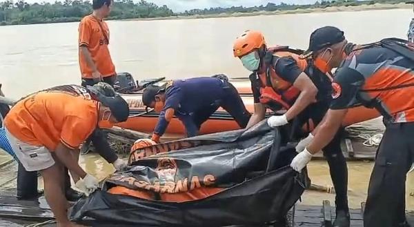 Tim SAR Temukan Jasad Pemuda yang Tenggelam di Sungai Kahayan, Gunung Mas