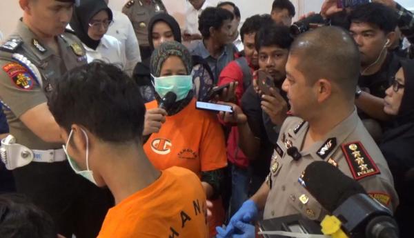 Resmi Ditahan! Ini Tampang Pasutri Makassar yang Rekam Aksi Perkosaan Suami dengan Karyawati