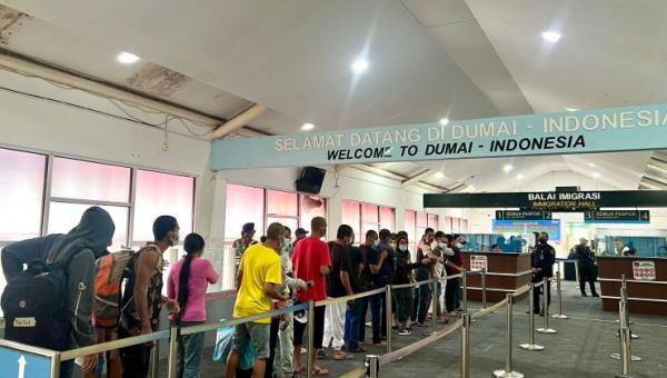 BP3MI Riau Fasilitasi Pemulangan 19 PMI Deportasi dari Malaysia, Satu Terdeteksi HIV