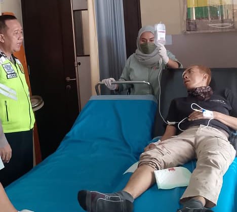 Adu Banteng Dua Motor di Balongbendo, Sidoarjo, Tiga Orang Luka Serius