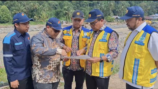 BWS Sumatera V Targetkan Perbaikan Jalan Ambruk di Batu Busuak Rampung dalam Empat Hari