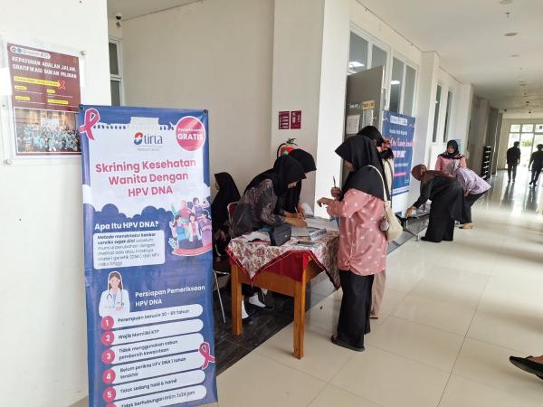 Deteksi Dini Kanker Serviks, UNSIKA Gelar Pemeriksaan HPV DNA Gratis